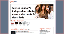 Desktop Screenshot of jewpro.co.uk